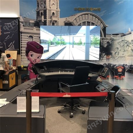 动车复兴号高铁模拟火车模拟驾驶器地铁轻轨模拟驾驶科技馆